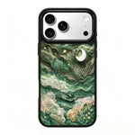 Custodia magnetica in silicone per iPhone 17 Pro Max