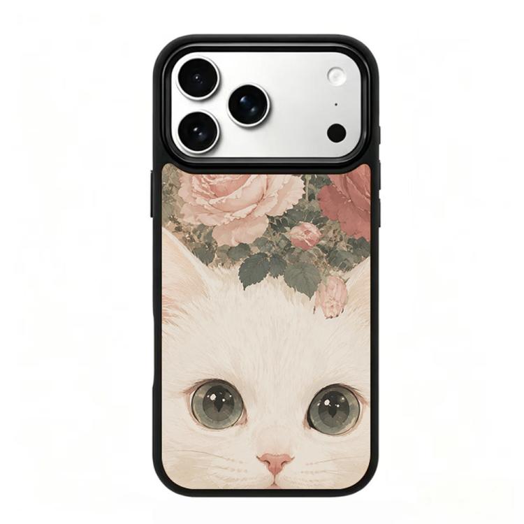 Custodia magnetica in silicone per telefono con stampa colorata, For iPhone 18 Pro Max / 17 Pro Max