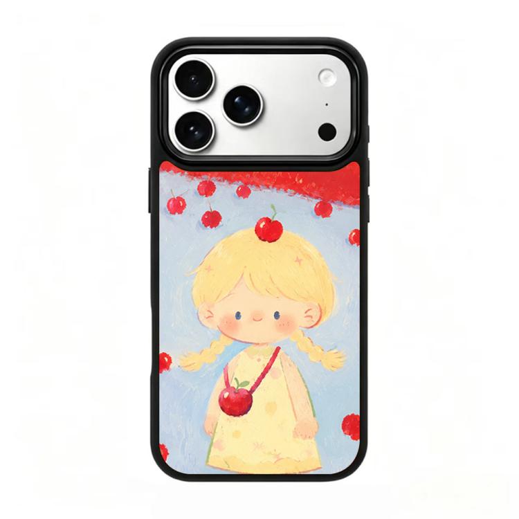 Custodia magnetica in silicone per telefono con stampa colorata, For iPhone 18 Pro Max / 17 Pro Max