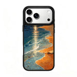 Custodia magnetica in silicone per telefono con stampa colorata, For iPhone 18 Pro / 17 Pro