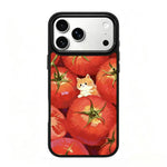 Custodia magnetica in silicone per telefono con stampa colorata, For iPhone 18 Pro / 17 Pro