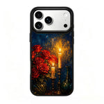 Custodia magnetica in silicone per iPhone 17 Pro