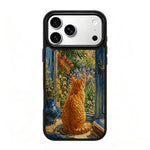 Custodia magnetica in silicone per iPhone 17 Pro Max