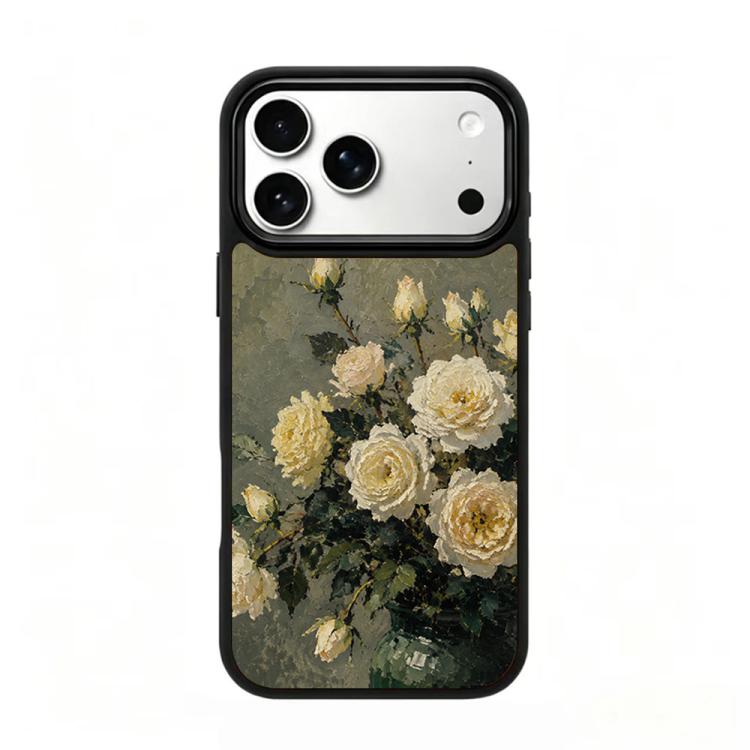 Custodia magnetica in silicone per iPhone 17 Pro Max