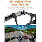 Occhiali intelligenti XK One Pro con intelligenza artificiale per la traduzione automatica, fotocamera HD da 8 MP, registrazione video, trasmissione Wi-Fi e assistente vocale AI., 8MP Camera