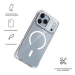 Custodia ibrida PC TPU con magnete per iPhone 17 Pro Max