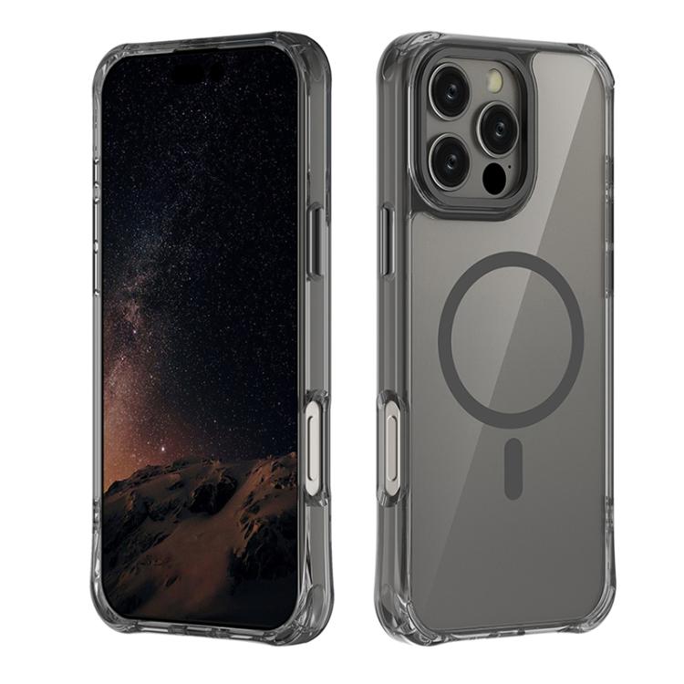Custodia ibrida PC TPU con magnete per iPhone 16 Pro Max