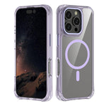 Custodia ibrida PC TPU con magnete per iPhone 16 Pro Max