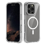 Custodia ibrida PC TPU con magnete per iPhone 16 Pro Max