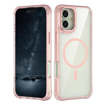 Custodia ibrida PC TPU con magnete per iPhone 16 Pro Max