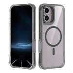 Custodia ibrida PC TPU con magnete per iPhone 16 Pro Max