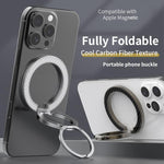 Supporto telefono magnetico con anello e rotazione 360°