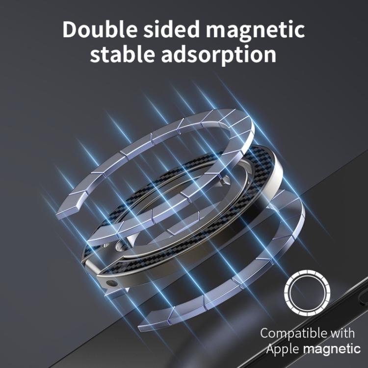 Supporto telefono magnetico con anello e rotazione 360°