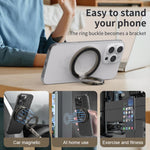 Supporto telefono magnetico con anello e rotazione 360°