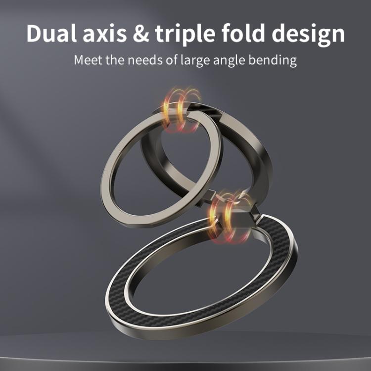 Supporto telefono magnetico con anello e rotazione 360°