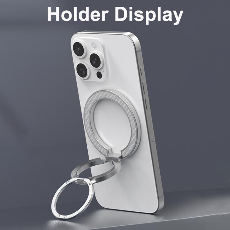 Supporto telefono magnetico con anello e rotazione 360°
