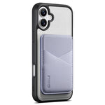 Custodia portafoglio magnetica con porta carte per iPhone 16 Plus