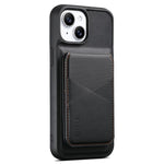 Custodia portafoglio magnetica con porta carte per iPhone 16 Plus