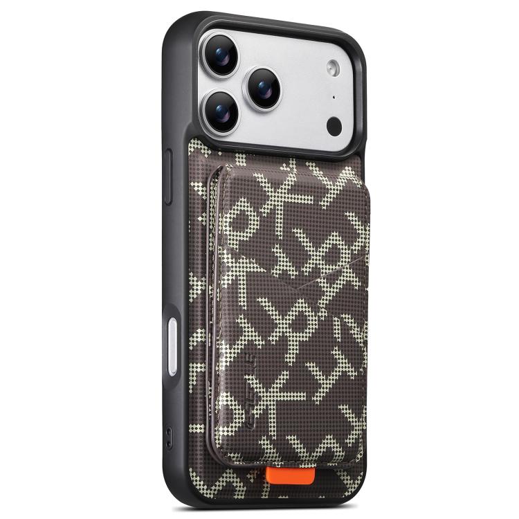 Custodia magnetica con porta carte RFID per iPhone 17 Pro Max