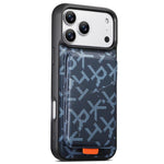 Custodia magnetica con porta carte RFID per iPhone 17 Pro Max