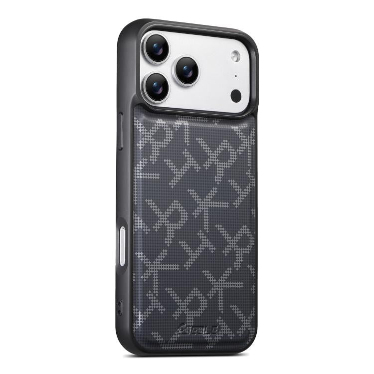 Custodia magnetica con porta carte RFID per iPhone 17 Pro Max