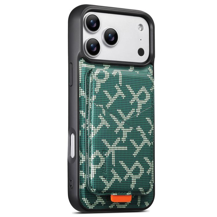 Custodia magnetica con porta carte RFID per iPhone 17 Pro Max