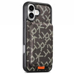 Custodia magnetica con porta carte RFID per iPhone 17 Pro Max