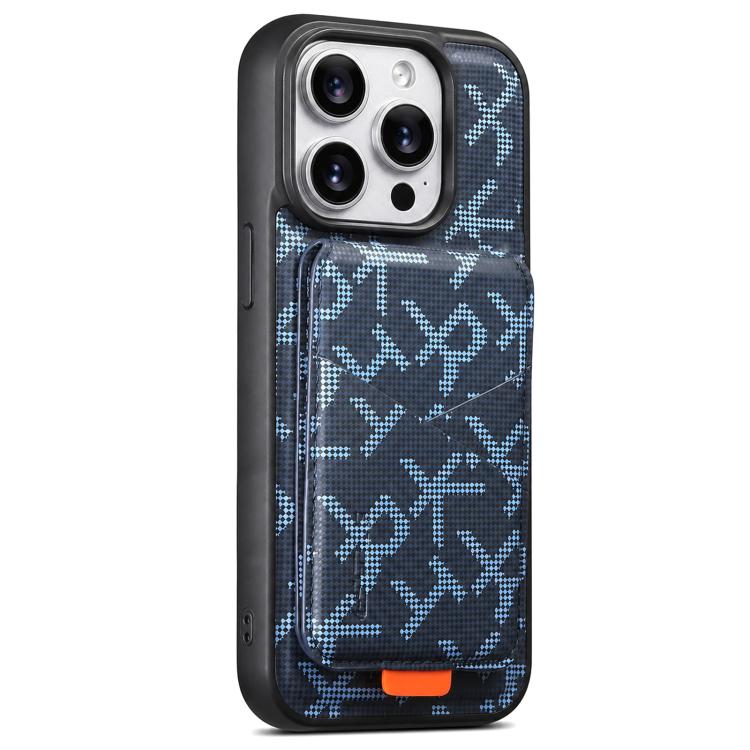 Custodia magnetica con porta carte per iPhone 15 Pro Max