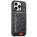 Custodia magnetica con porta carte per iPhone 15 Pro Max
