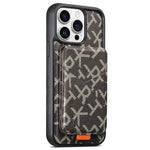 Custodia magnetica con porta carte per iPhone 15 Pro Max