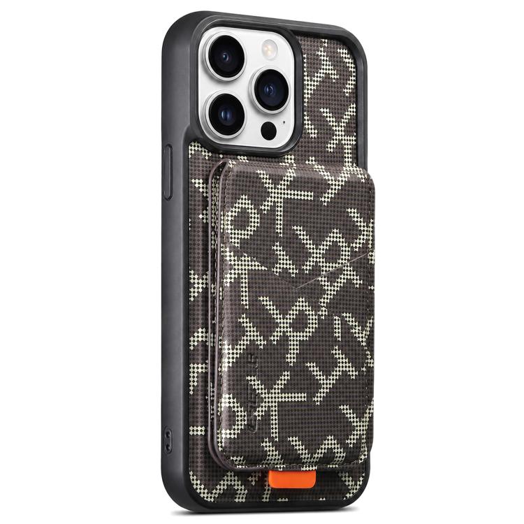 Custodia magnetica con porta carte per iPhone 15 Pro Max