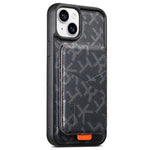 Custodia magnetica con porta carte per iPhone 15 Pro Max