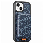 Custodia magnetica con porta carte per iPhone 15 Pro Max