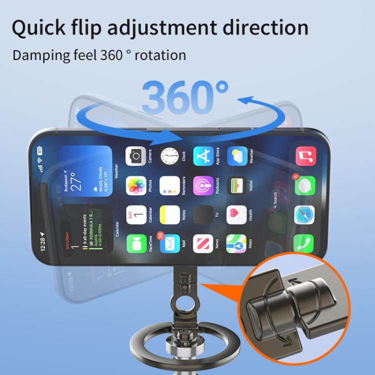 Supporto magnetico per telefono a doppia faccia 360°