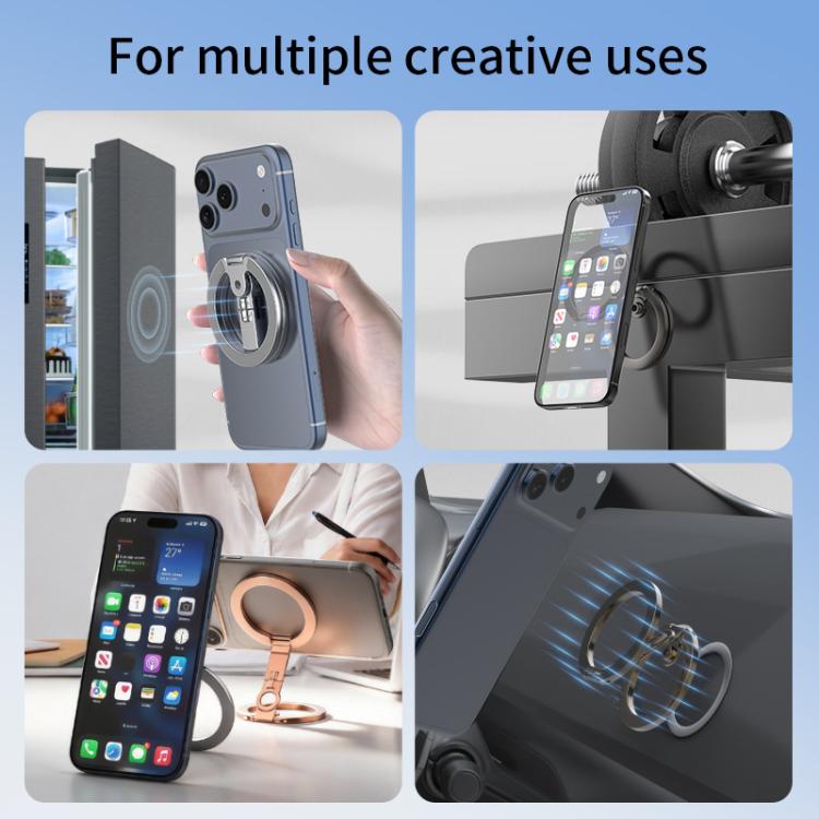 Supporto magnetico per telefono a doppia faccia 360°