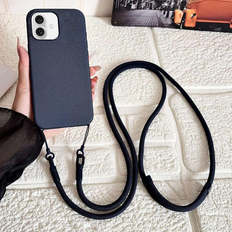 Custodia magnetica in tessuto tecnico per iPhone 16 Plus