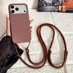 Custodia magnetica in tessuto per iPhone 17 Pro Max