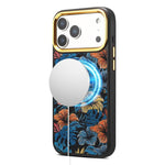 Custodia magnetica con motivo etnico per iPhone 17 Pro Max
