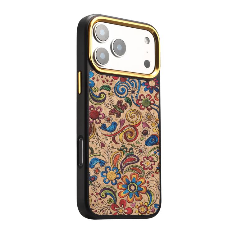 Custodia magnetica con motivo etnico per iPhone 17 Pro Max