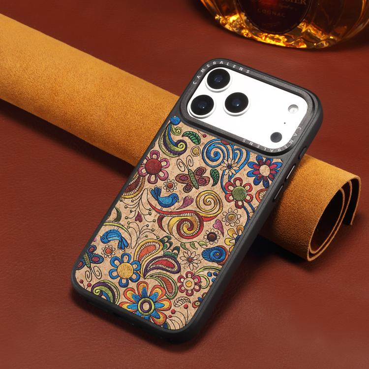 Custodia magnetica con motivo etnico per iPhone 17 Pro Max