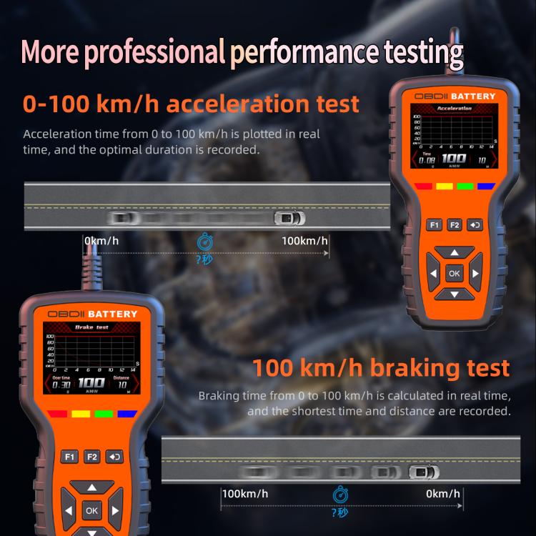 K2 Pro Strumento diagnostico OBDII auto con tester batteria