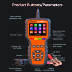 K2 Pro Strumento diagnostico OBDII auto con tester batteria