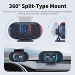 P27 Tachimetro multifunzione LCD HD OBD2 GPS auto