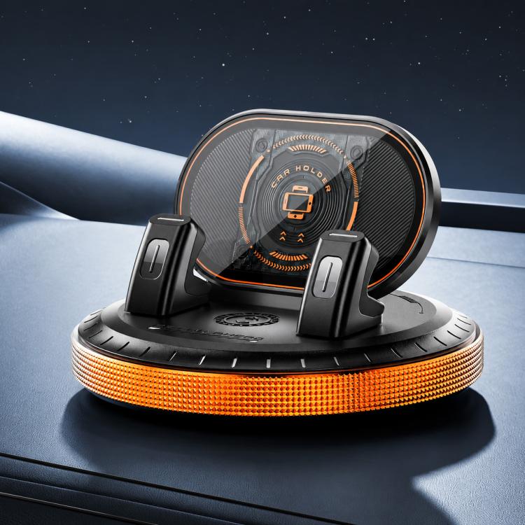 Supporto auto universale per telefono con ventosa e base girevole