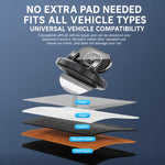 Supporto auto universale per telefono con ventosa e base girevole