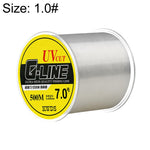 Filo da pesca in nylon monofilo 500 m 0.8# 1.0# 1.2# 1.5#
