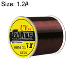 Filo da pesca in nylon monofilo 500 m 0.8# 1.0# 1.2# 1.5#