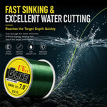 Filo da pesca in nylon monofilo 500 m 0.8# 1.0# 1.2# 1.5#