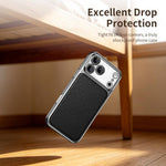 Custodia magnetica in ecopelle per iPhone 16 e 17