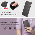 Custodia portafoglio in ecopelle vegana per iPhone 13 Pro Max